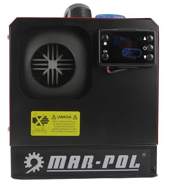 Автомобильный обогреватель Mar-Pol 8 kW 12V с пультом (M80950) Автомобильный обогреватель Mar-Pol 8 kW 12V с пультом (M80950)