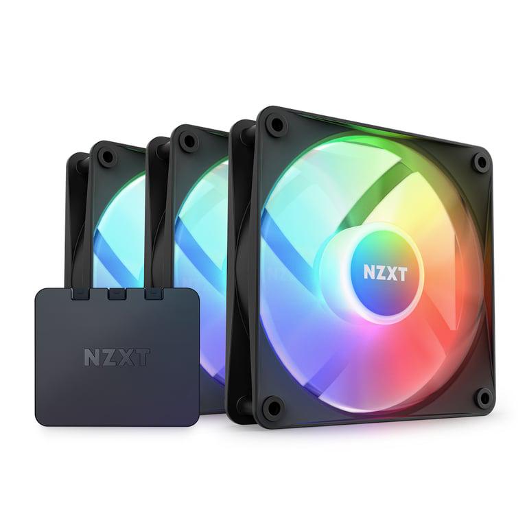 Кулер для ПК NZXT F120 RGB Core 3 шт. Black Matte (RF-C12TF-B1)