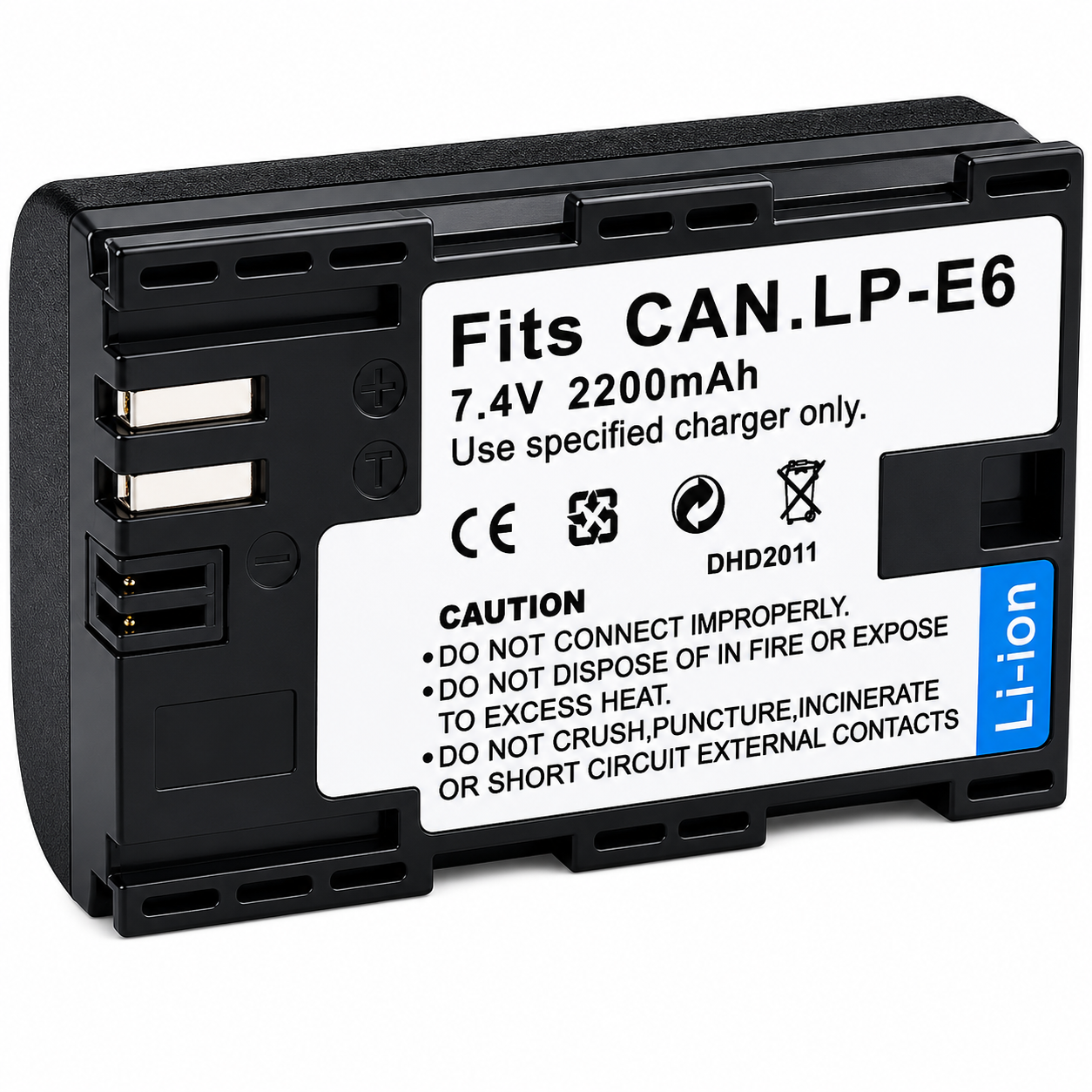 Аккумулятор LP-E6 2200 mAh 7,4V для Canon (1002-101-01) Аккумулятор LP-E6 2200 mAh 7,4V для Canon (1002-101-01)