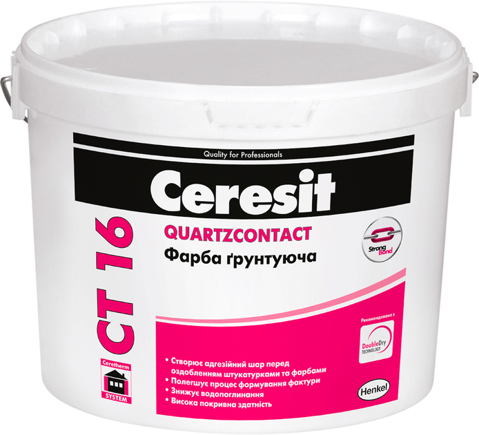 Краска грунтовка акриловая Ceresit CT 16 25 кг