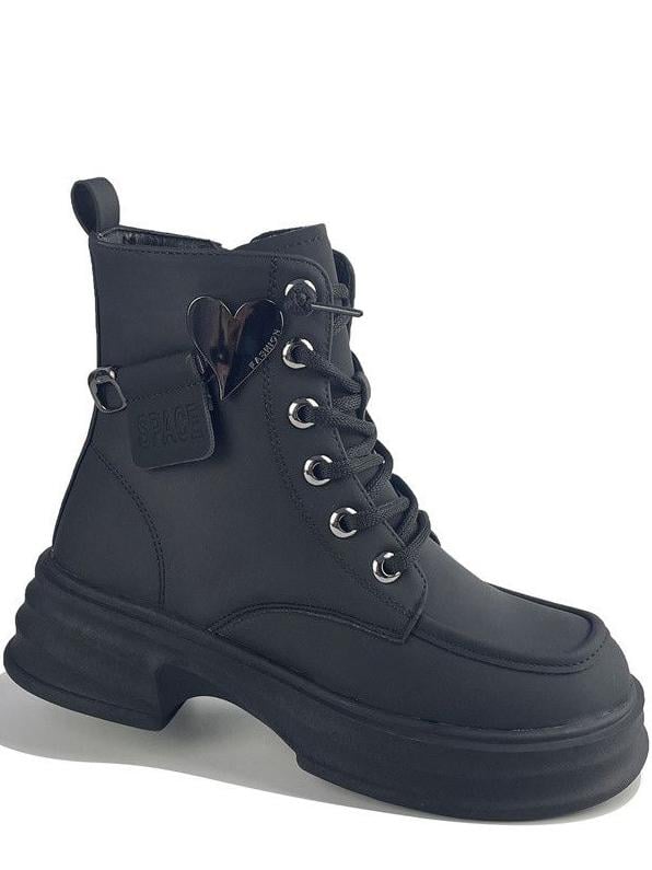 Черевики зимові на вовні Jong Golf CN40379-0 р. 34 Чорний