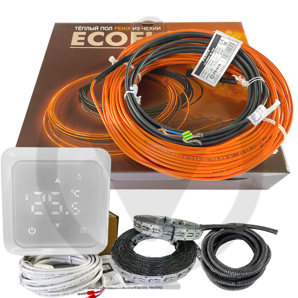 Теплый пол Fenix ADSV 18 4,6-7,4 м2 830 Вт с сенсорным Wi-Fi термостатом PWT 517 (2000165)