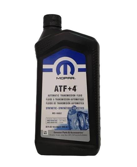 Мастило для автоматичних коробок передач Mopar ATF+4 0,946 мл (05013457AA)