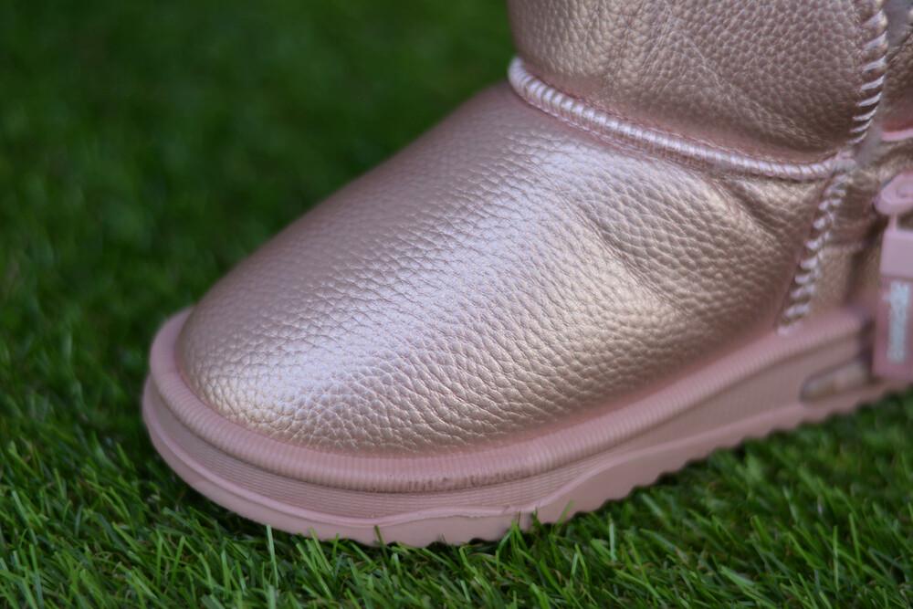 Уггі дитячі зимові Ugg шкіряні для дівчинки р. 31 Рожевий (11355692) - фото 7 Уггі дитячі зимові Ugg шкіряні для дівчинки р. 31 Рожевий (11355692) - фото 7