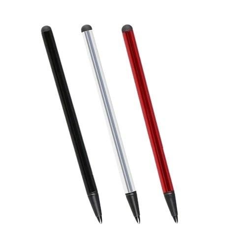 Набір стилусів для резистивних та ємнісних екранів 3 шт. Black/Red/Grey (К0687/3)