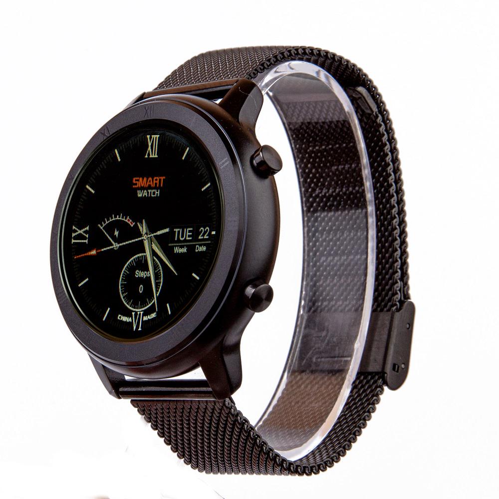 Умные часы Jiks Watch с пульсоксиметром Metal-Black (1170)