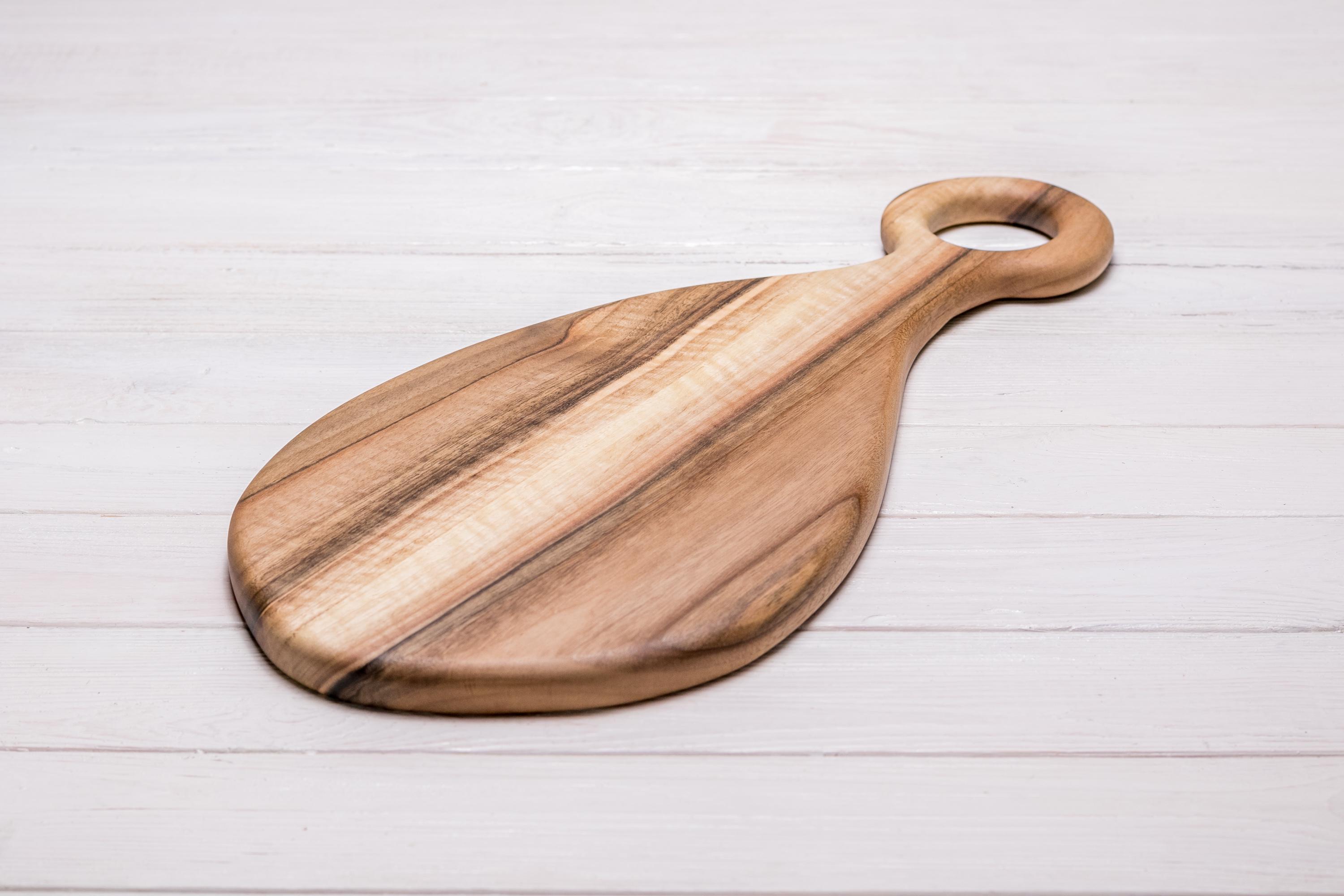 Доска кухонная EcoWalnut Лопатка ореховая для нарезки L (EK-10.2) - фото 6 Доска кухонная EcoWalnut Лопатка ореховая для нарезки L (EK-10.2) - фото 6