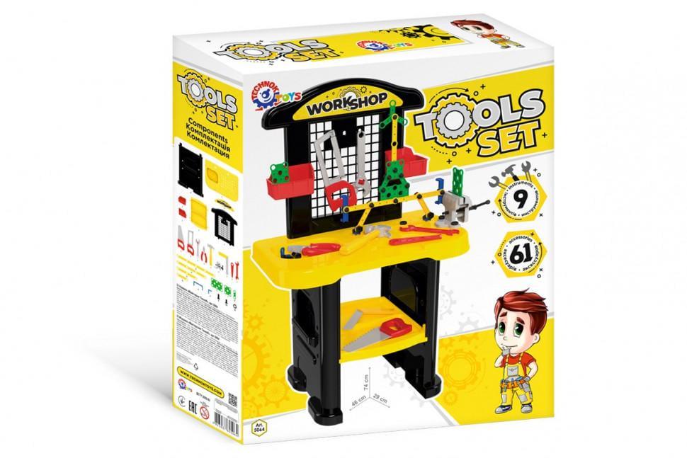 Дитячий ігровий набір Інструменти 5064TXK на стійці 61 ел. (26112796)