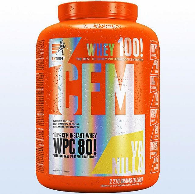 Протеин Extrifit CFM Instant Whey 80 Vanilla 2270 g Протеин Extrifit CFM Instant Whey 80 Vanilla 2270 g