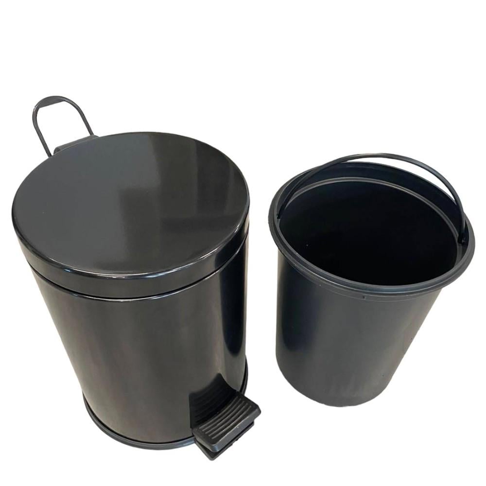 Мусорное ведро с педалью MAXIFLOW 12 л Черный (4501.2435S.101.12) - фото 4 Мусорное ведро с педалью MAXIFLOW 12 л Черный (4501.2435S.101.12) - фото 4