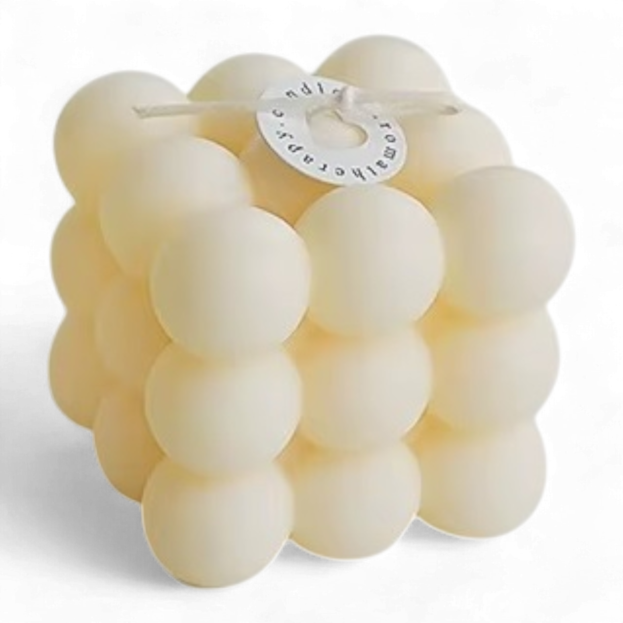 Свічка бульбашково-кубічна Du Song Бежевий (00010) - фото 1 Свічка бульбашково-кубічна Du Song Бежевий (00010) - фото 1