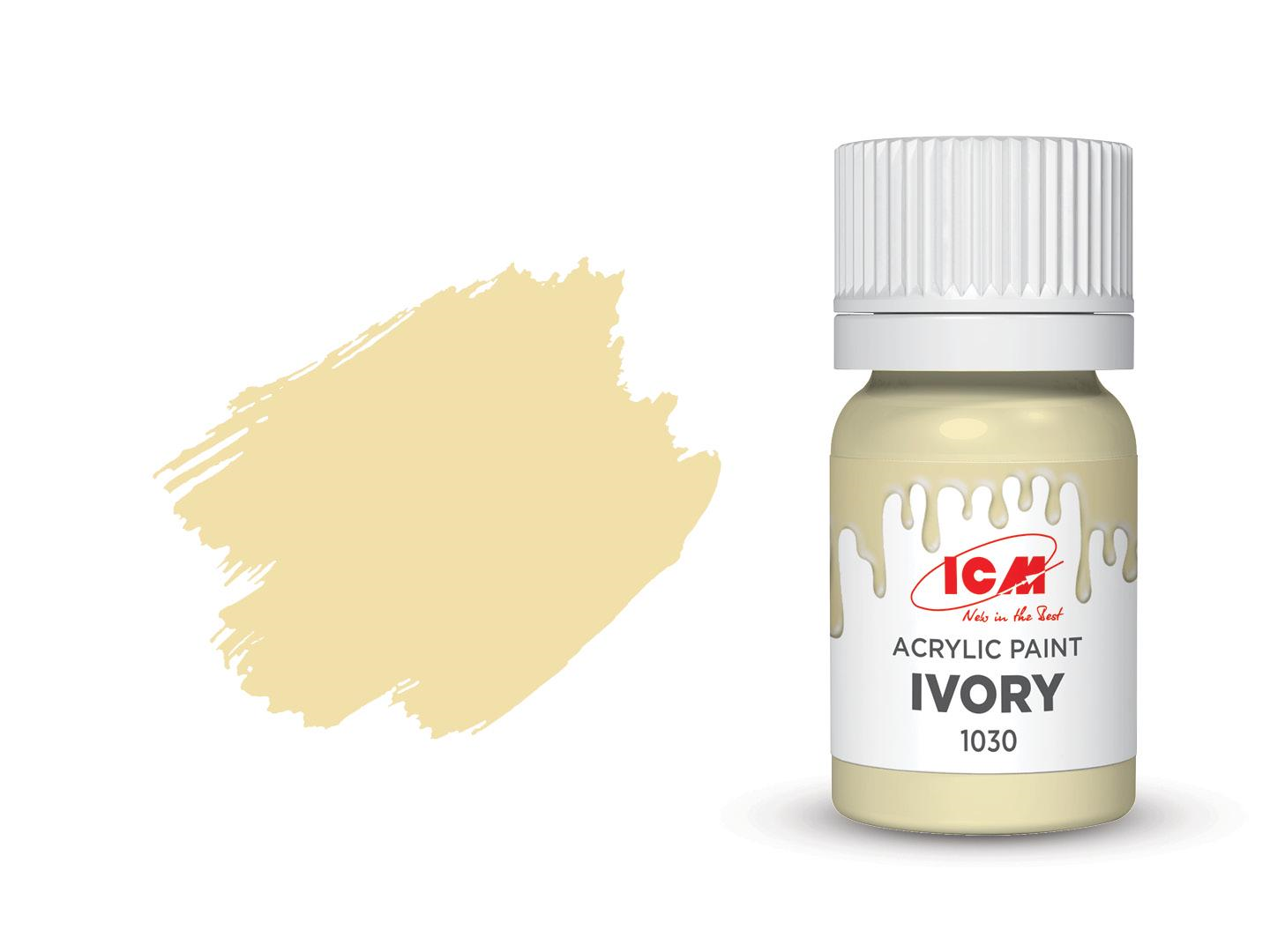 Акрилова фарба ICM Слонова кістка (1030)