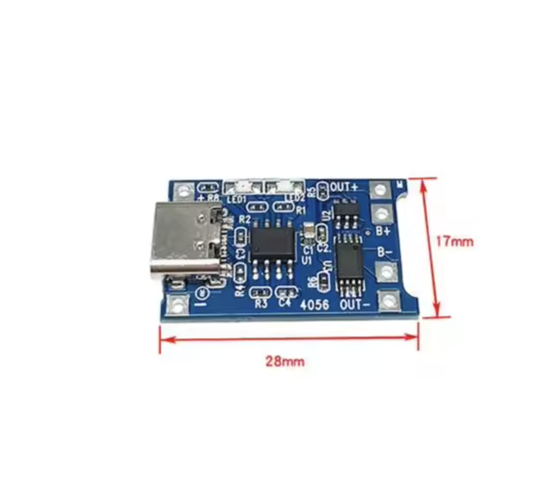 Платы заряда TP4056 Type-C Li-ion аккумуляторов без защиты 1000 мА - фото 4