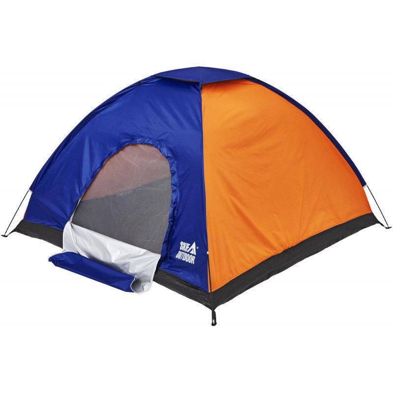 Палатка Skif Outdoor Adventure I 200x200 см Orange/Blue (81810) - фото 7