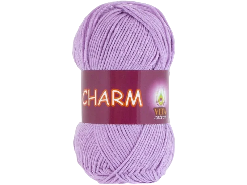 Пряжа Vita Cotton Charm 4169 сирень (3331)
