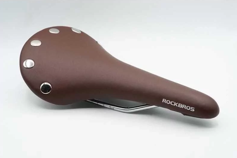 Седло велосипедное ROCKBROS 1036C Коричневый (RB-1036C-2890)