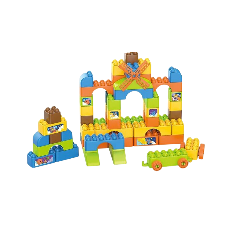 Конструктор детский 78 деталей большой Multicolor (164957)