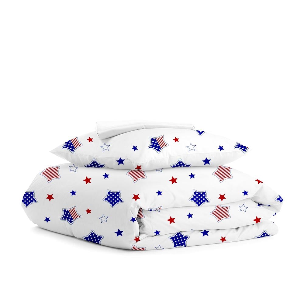 Постельное белье подростковое Cosas Star America White 160x220 см (4822052048610)