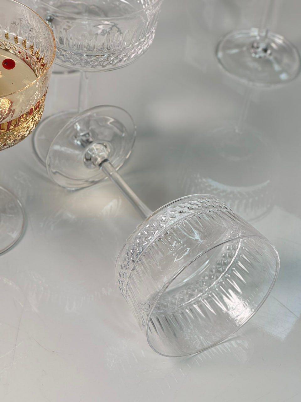 Набор 6 бокалов коктейльных Торино 6 шт. 340 мл Прозрачный (102-735) - фото 5 Набор 6 бокалов коктейльных Торино 6 шт. 340 мл Прозрачный (102-735) - фото 5