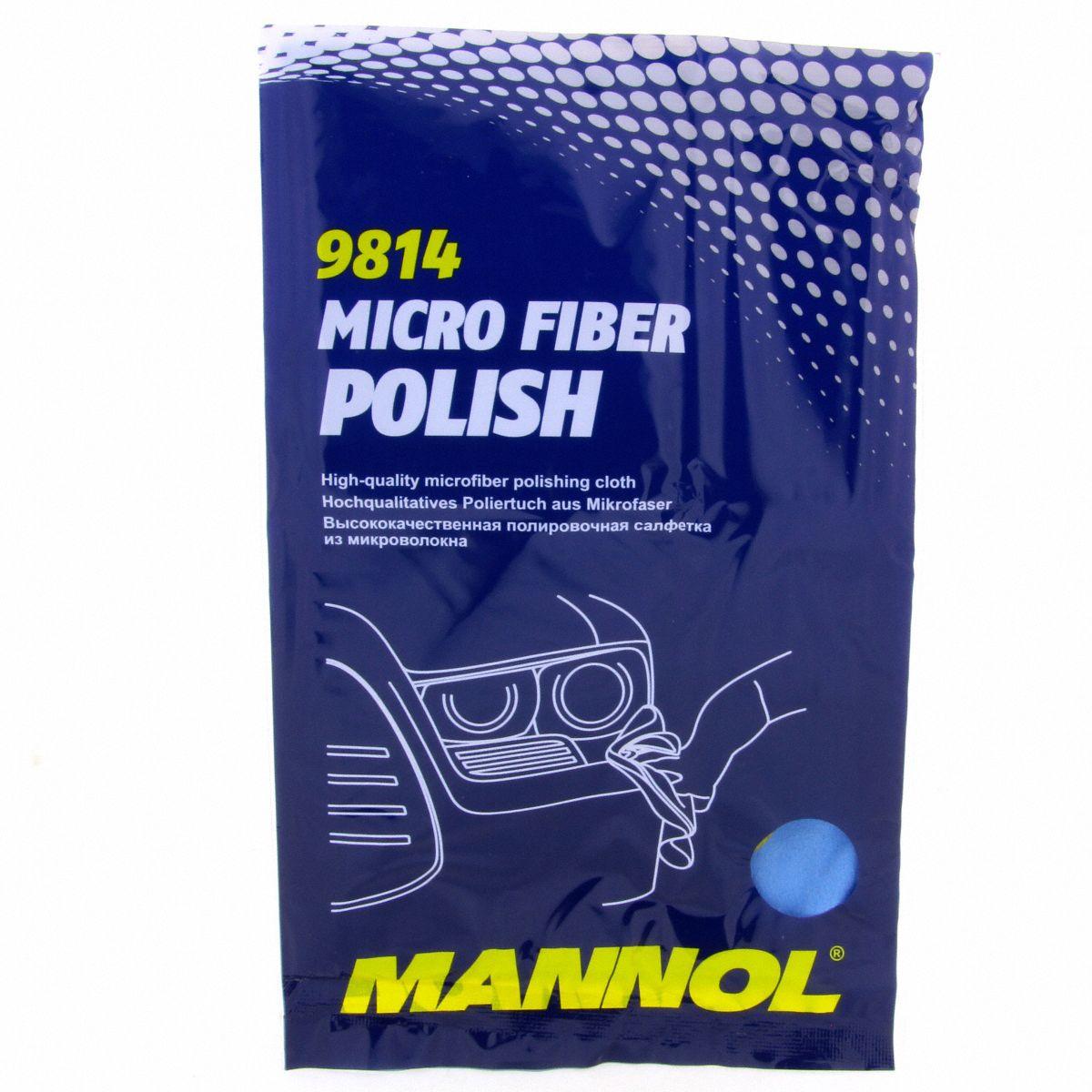 Серветка поліруюча Mannol 9814 MICRO FIBER POLISH 33х36 см (1137353797)