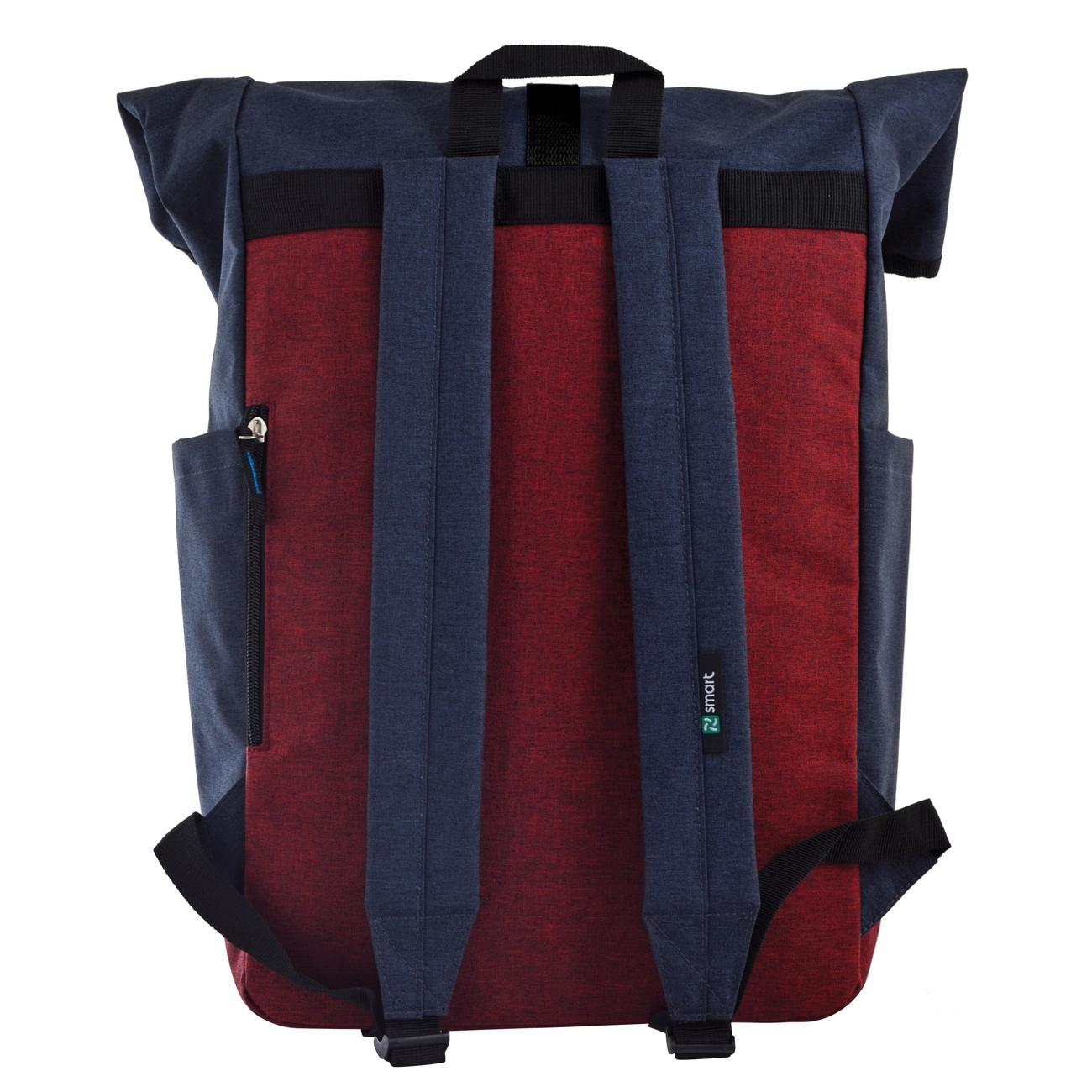 Рюкзак ортопедичний Smart Roll-top T-71 Adventure 40х12х29 см (557578) - фото 3 Рюкзак ортопедичний Smart Roll-top T-71 Adventure 40х12х29 см (557578) - фото 3