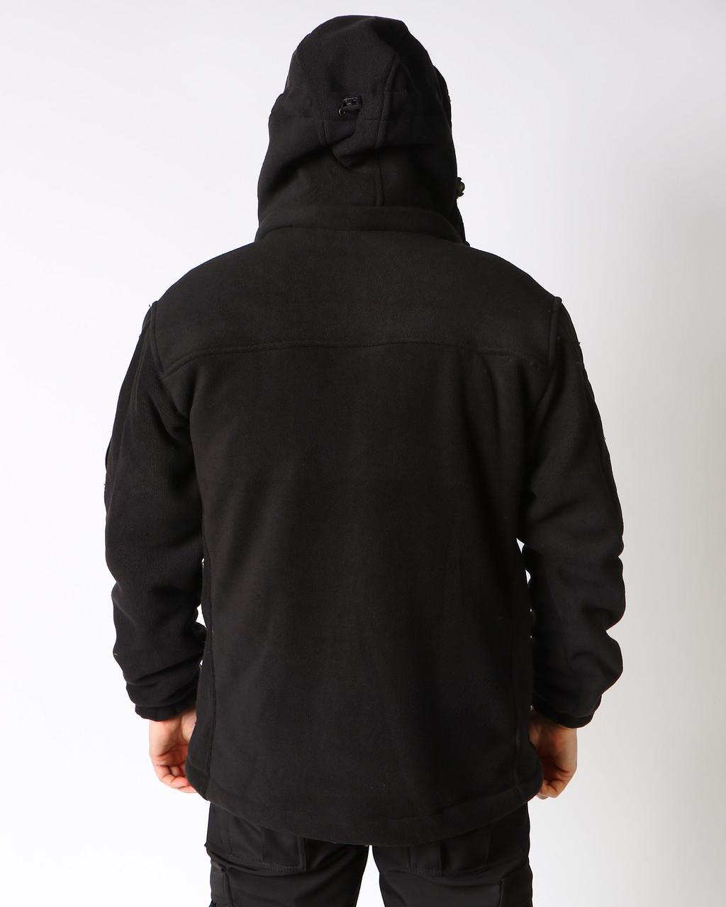 Кофта на флисе с искусственным мехом р. 52 Черный (Кофта Мішка ТС_чорн_52) - фото 5 Кофта на флисе с искусственным мехом р. 52 Черный (Кофта Мішка ТС_чорн_52) - фото 5