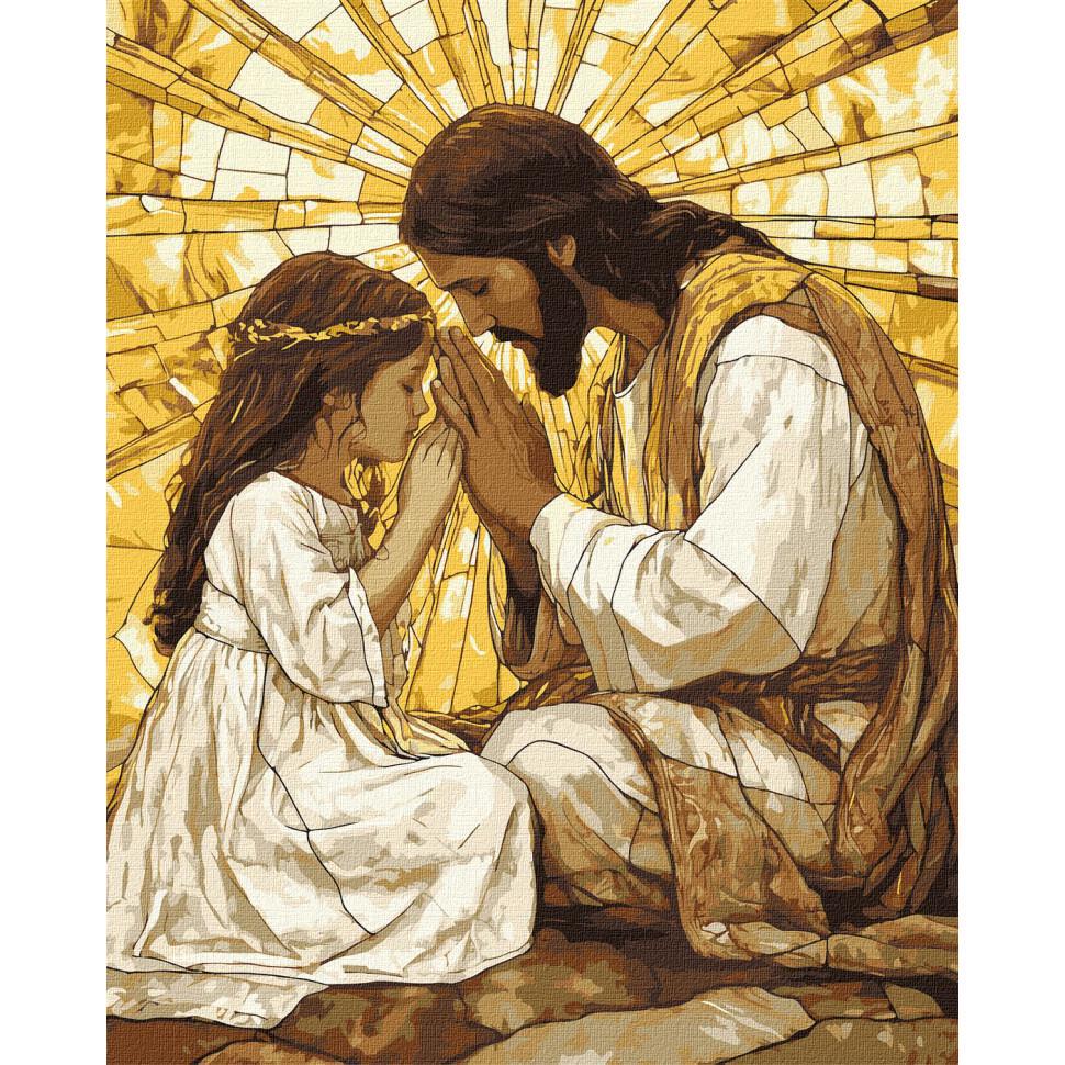 Картина за номерами Ideyka Світло в тобі KHO8534 40x50 см (RLT52224)