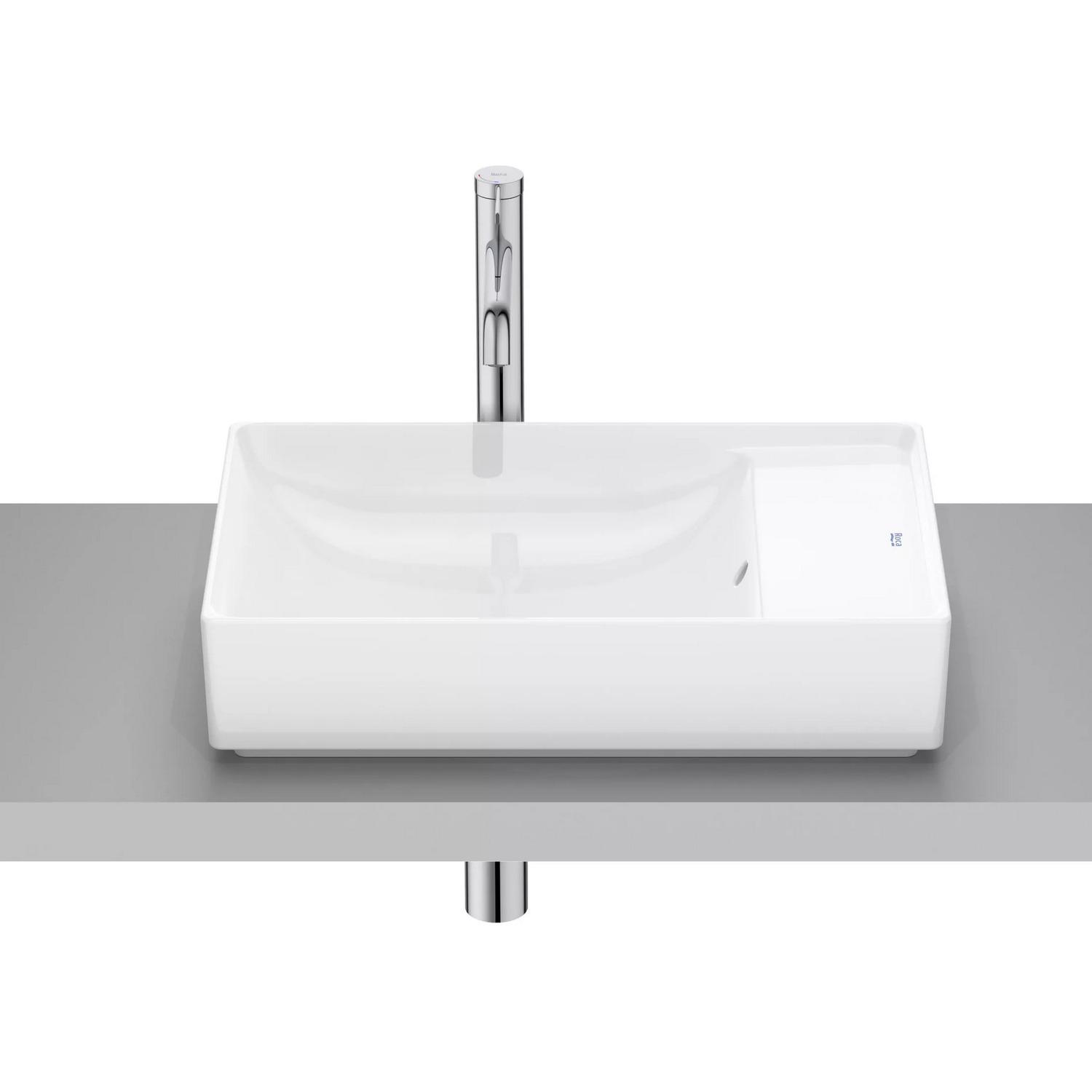Умывальник накладной ROCA Ona A32768C000 550x345x160 мм Белый (193059) - фото 2