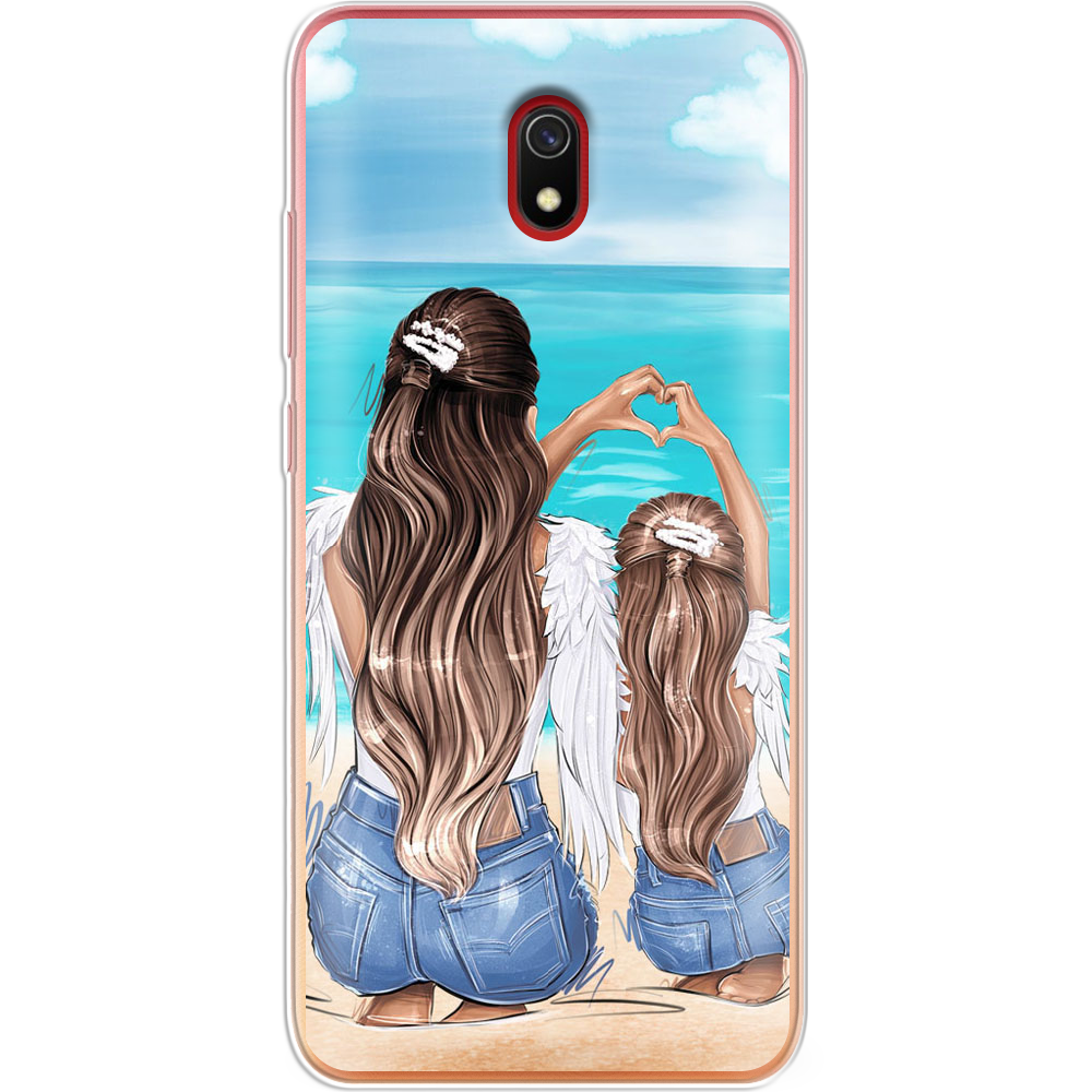 Чехол Boxface Xiaomi Redmi 8A Family Vacation Прозрачный силикон (38341-up2380-38341)
