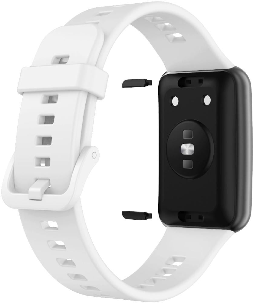 Ремешок силиконовый Jsota для Huawei Watch Fit White (18457-29)