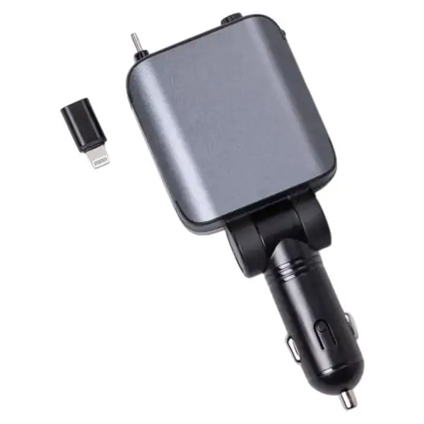 Зарядка автомобильная в прикуриватель Starry Sky до 120 Вт с Led проектором USB-A USB-C/Lightning Серый (HP-E1) - фото 6 Зарядка автомобильная в прикуриватель Starry Sky до 120 Вт с Led проектором USB-A USB-C/Lightning Серый (HP-E1) - фото 6