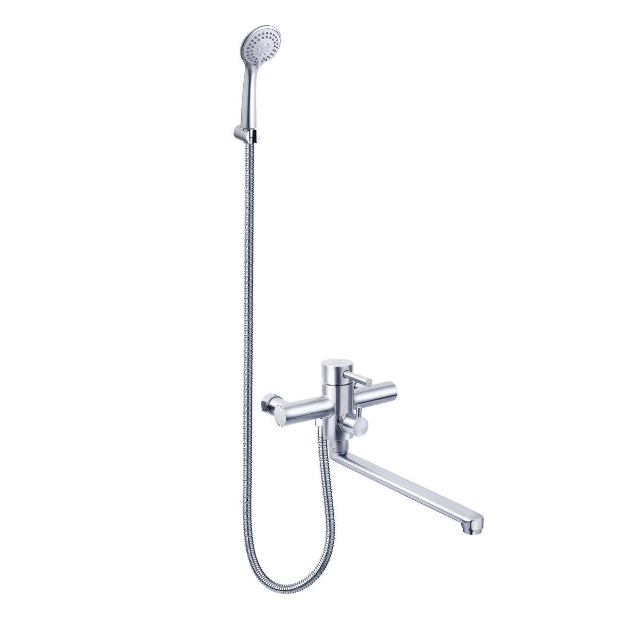 Смеситель для ванны Perla OCELI с воронкой для душа однорычажный латунь (PSS214)