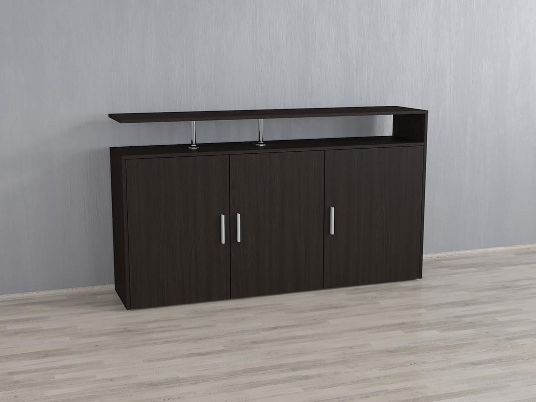 Тумба под телевизор Nellie 1600x350x916 мм Венге Магия