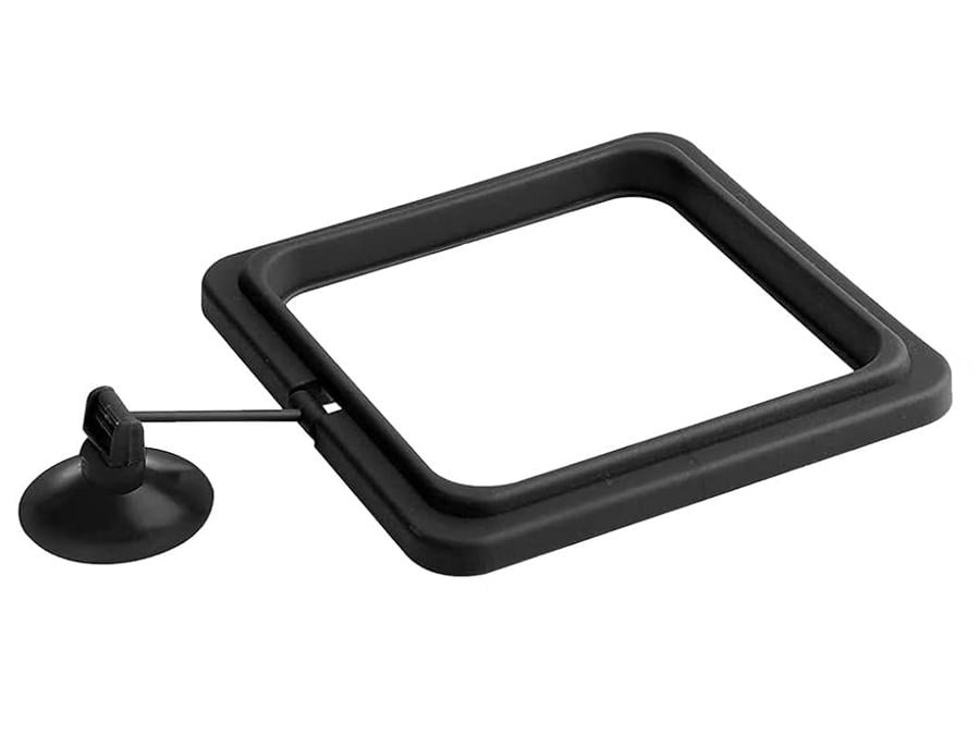 Кормушка для аквариумных рыб Aqua-Tech EcoLine квадратная плавающая L Black (23180357)