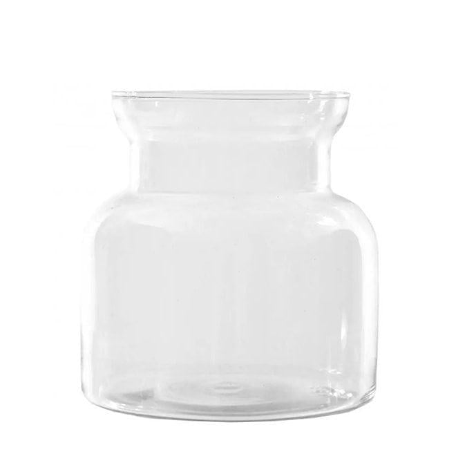 Ваза стеклянная Flora H 15 см (8435)