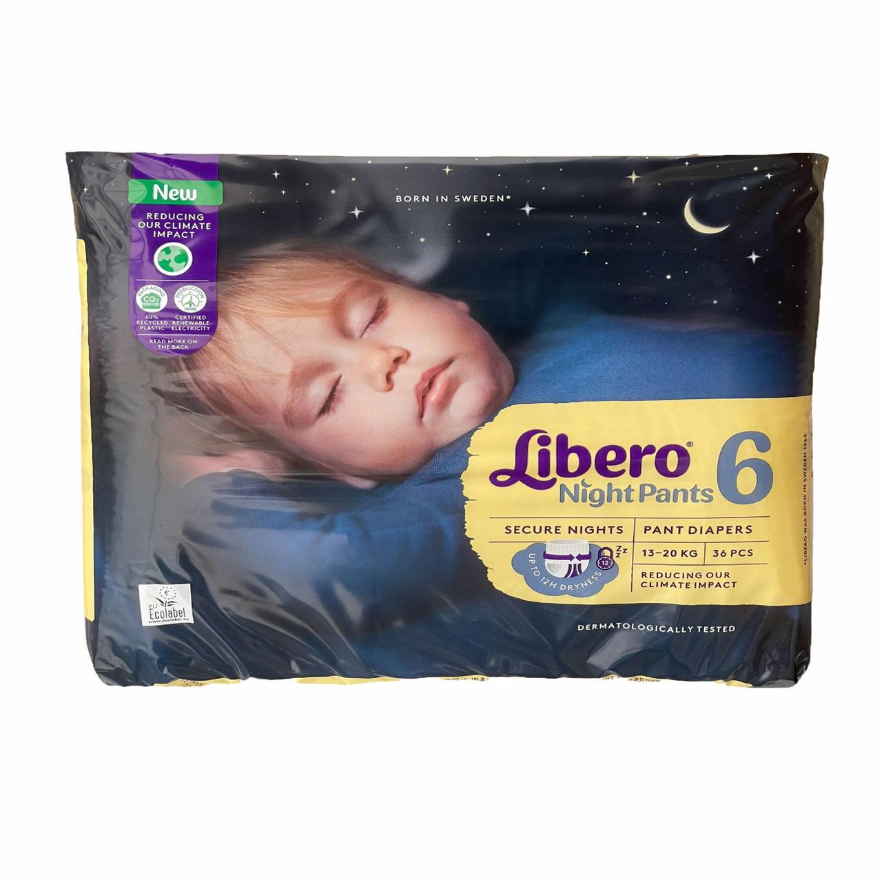 Підгузки-трусики дитячі Libero 6 13-20 кг 36 шт. (2446059942)