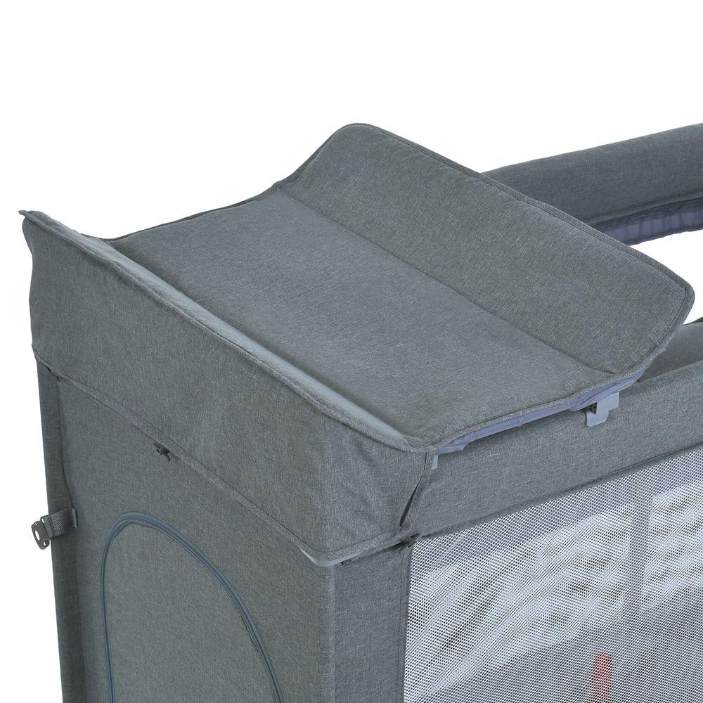 Манеж для младенцев ME 1098 UNITY+ 2 уровня/чехол/пеленатор/кольца/карман Gray (27352782) - фото 9 Манеж для младенцев ME 1098 UNITY+ 2 уровня/чехол/пеленатор/кольца/карман Gray (27352782) - фото 9