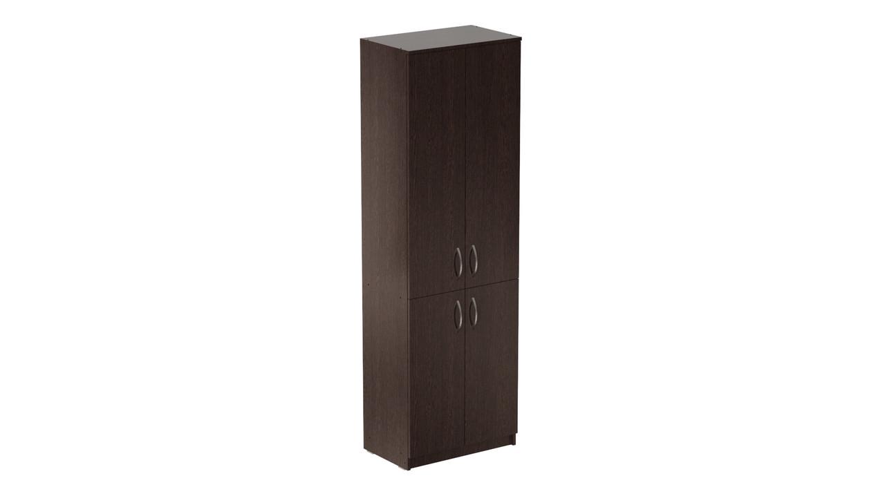 Шкаф Ferrum-decor Анжело на 5 полок с 4 дверями ДСП 16 мм 1900x600x380 мм Венге Магия (FRD-105003)