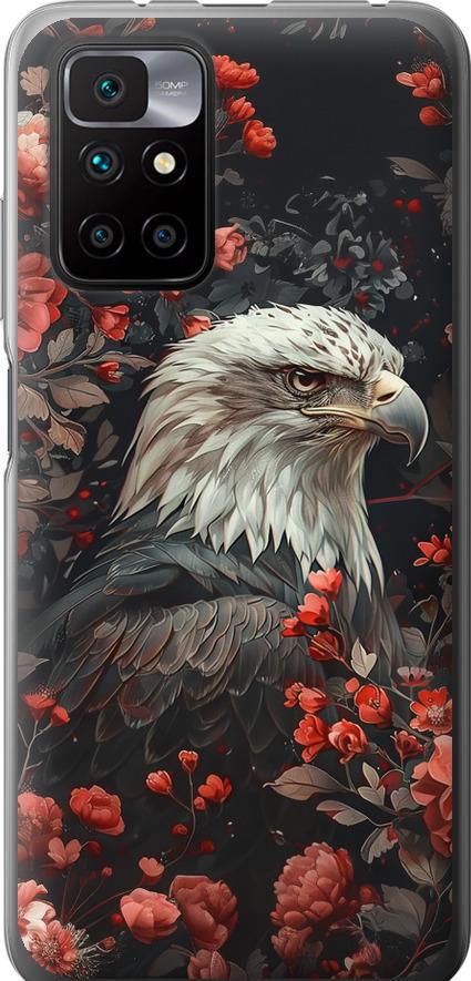Чехол на Xiaomi Redmi 10 Цветочный страж (6102u-2488-42517)