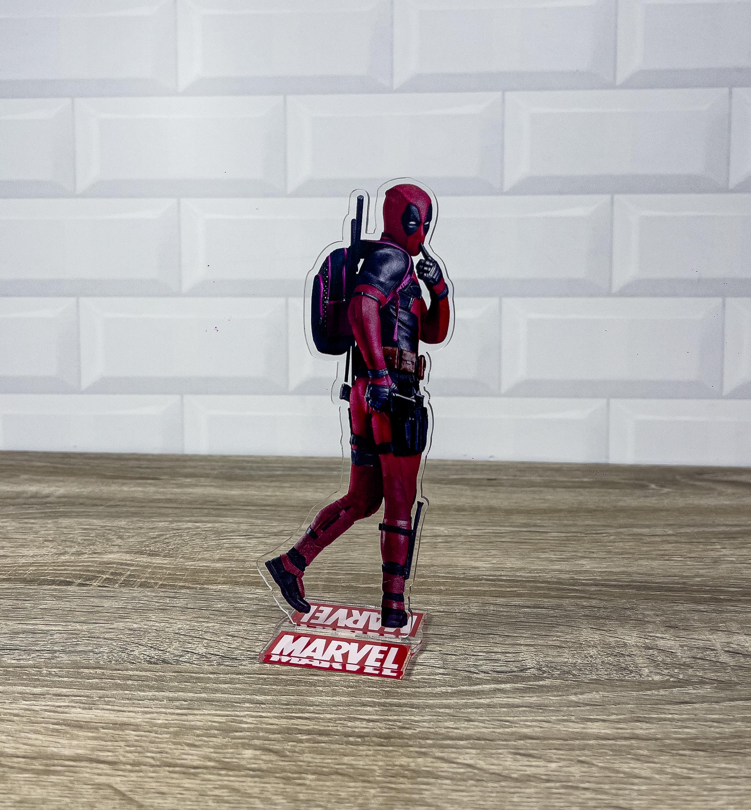 Фігурка акрилова колекційна WorkPlaceShop Marvel-Dead pool-Дедпул-2 17 см