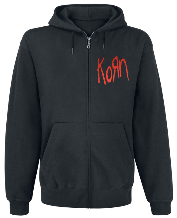 Толстовка з блискавкою "Korn" Bring The Noise XL Чорний (20468) Толстовка з блискавкою "Korn" Bring The Noise XL Чорний (20468)
