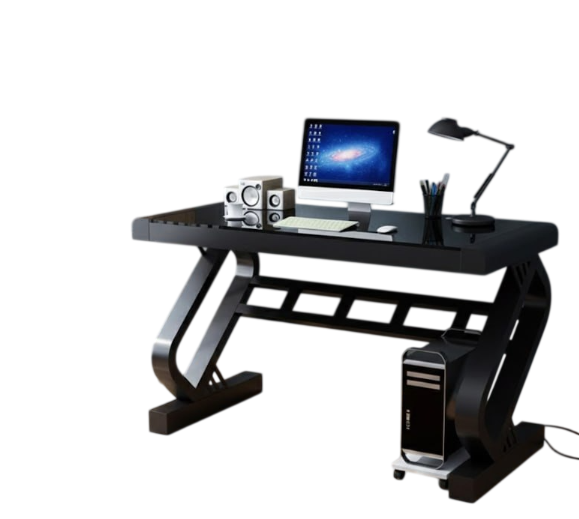 Компьютерный стол игровой 120х60х75 см Черный (31921336)