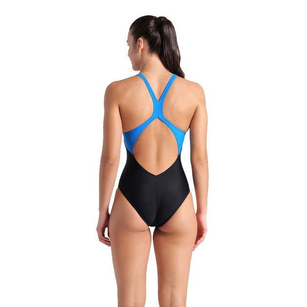 Купальник закритий для жінок Arena BREATH SWIMSUIT V BACK LB р. 42 Темно-синій (008330-580 42) - фото 3