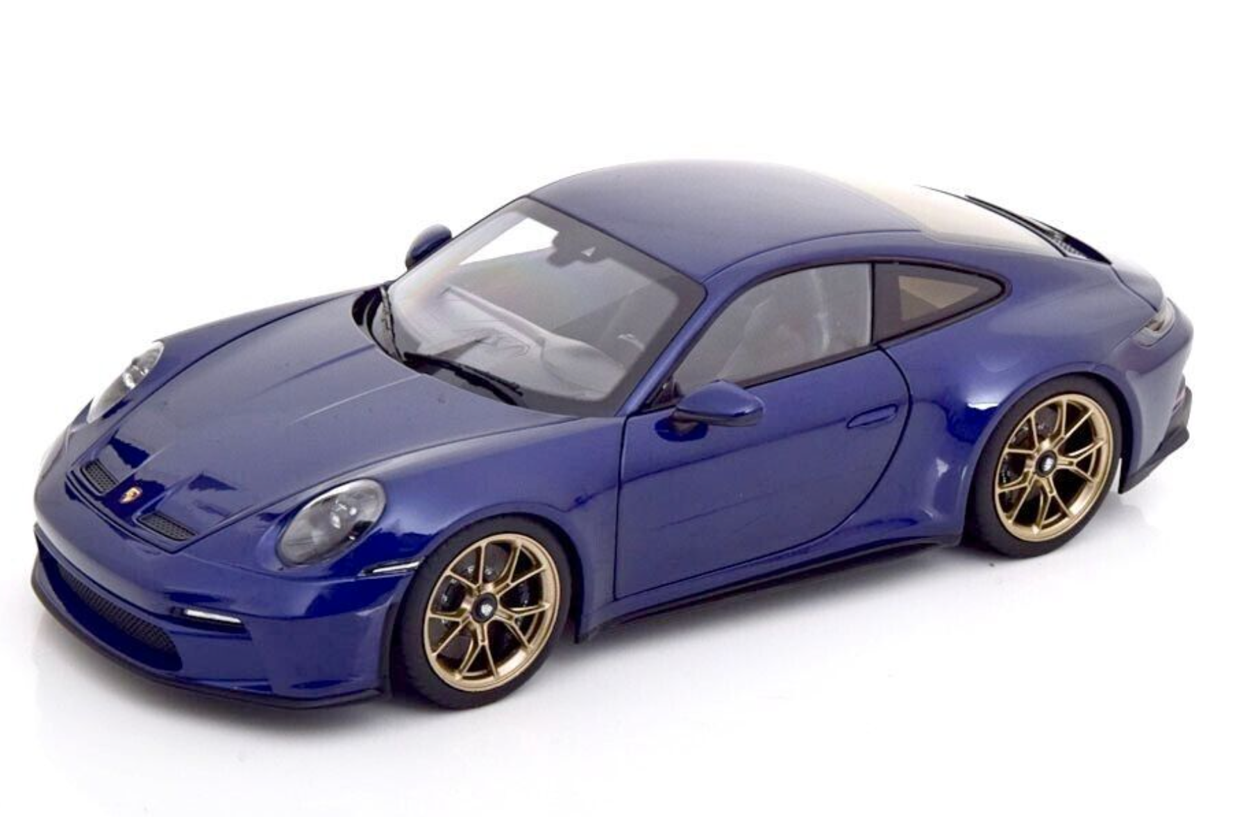 Модель автомобиля Norev 1:18 Porsche 911 992 GT3 Touring Blue Metallic (187302)