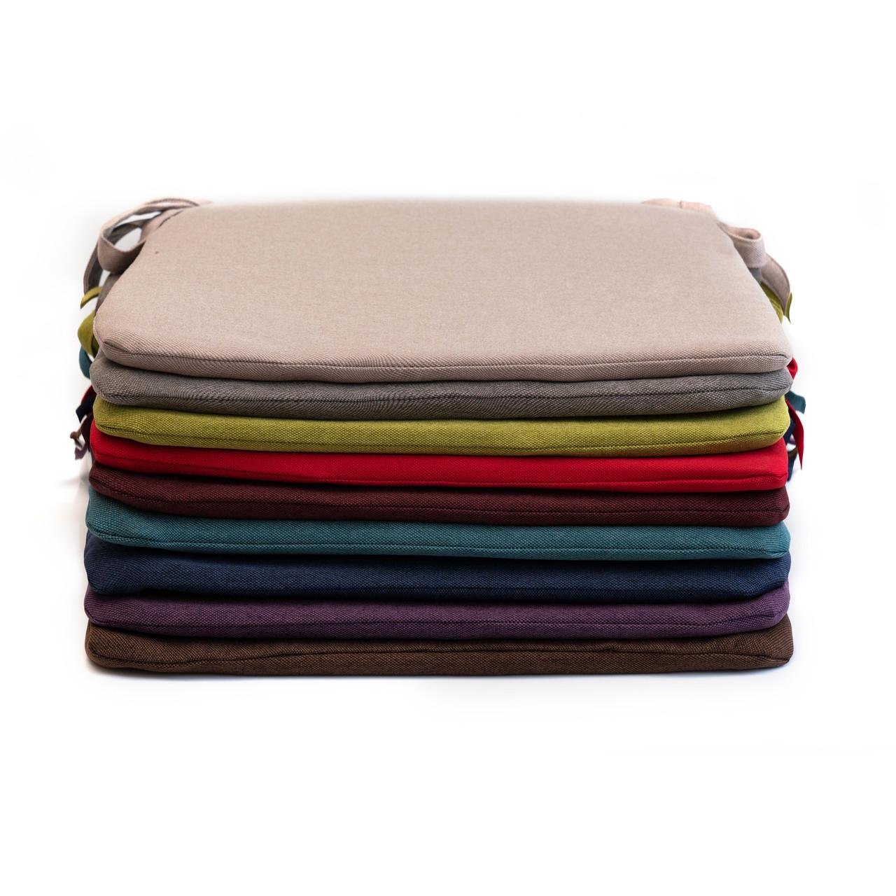 Подушка для стула/кресла/табурета 42х48х2 см Бежевый (1476544001) - фото 4 Подушка для стула/кресла/табурета 42х48х2 см Бежевый (1476544001) - фото 4