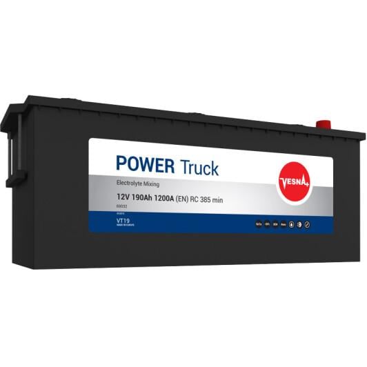 Аккумулятор Vesna EFB 493612S 190Ah 12V
