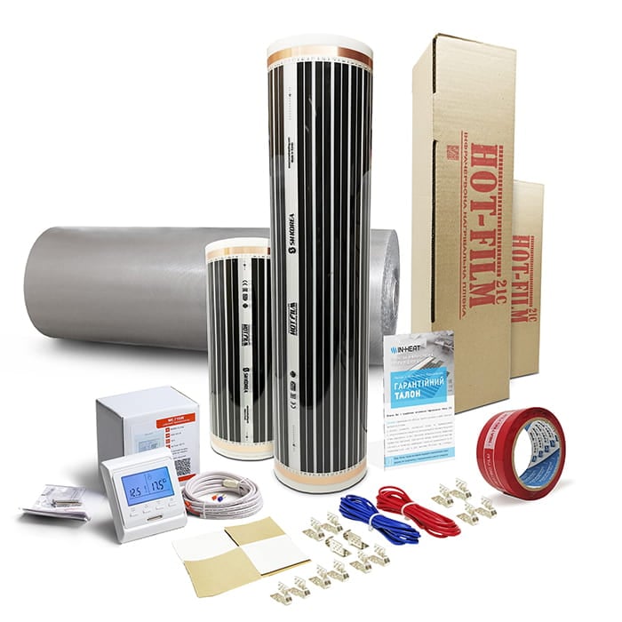 Нагревательная пленка Korea Heating комплект 0,5 кв.м 110 Вт (AA11005)