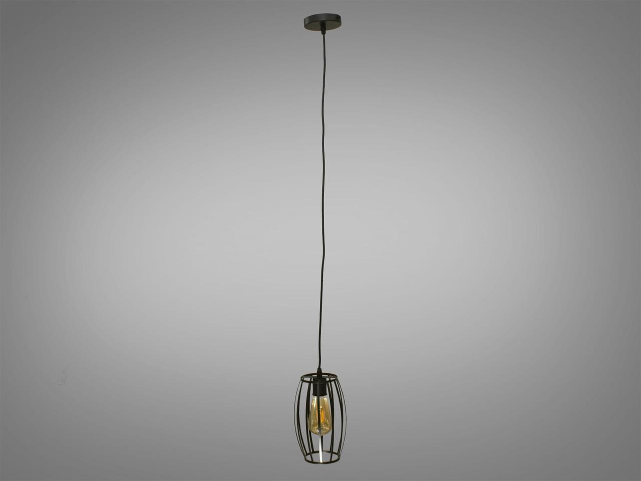 Светильник-подвес EcoLed в стиле Loft 1047/1 02 Черный