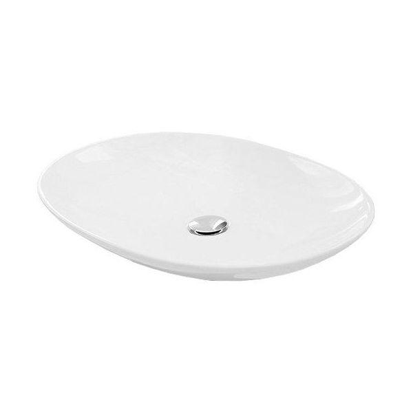 Умывальник накладной ARTCERAM La Fontana LFL001 0100 600x420x95 мм Белый (143504)