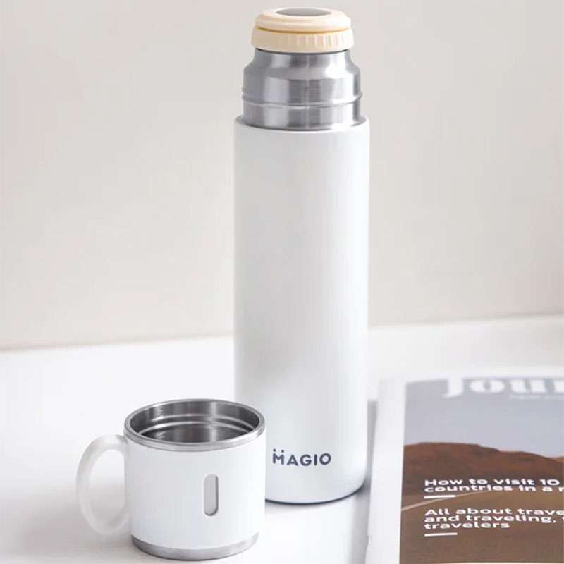 Термос Magio MG-1046W ізоляція вакуумна 500 мл White (23252104) - фото 3 Термос Magio MG-1046W ізоляція вакуумна 500 мл White (23252104) - фото 3